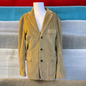 J Crew Vintage Men’s Large Corduroy Blazer Sportcoat Jacket